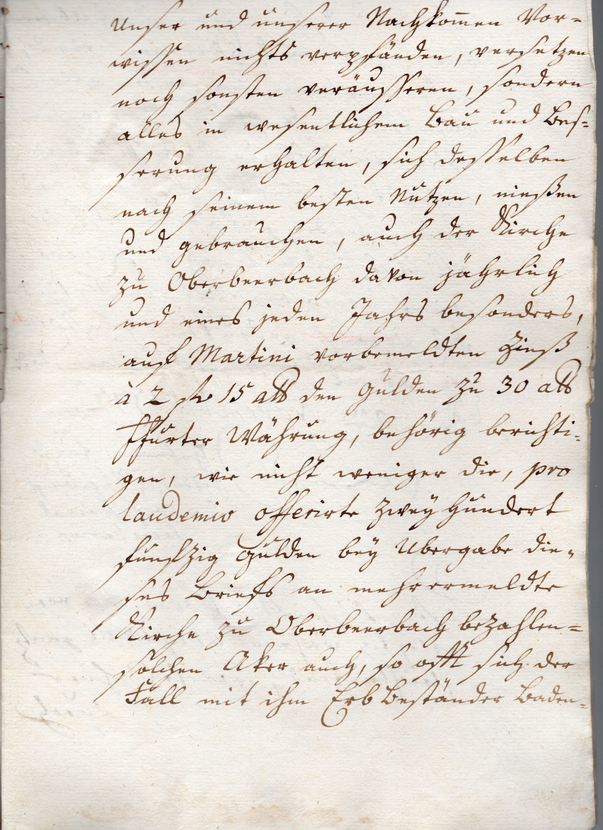 Erbleihbrief von 1772, Seite 3